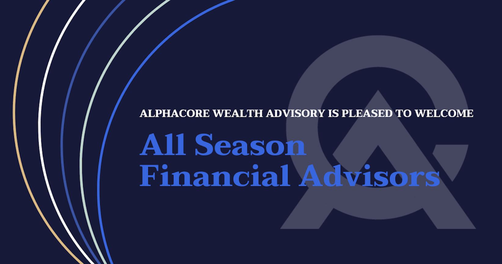 AlphaCore Wealth Advisory Expands Denver Presence Through Merger with All Season Financial Advisors