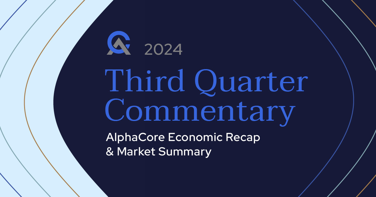 2024 Third Quarter Commentary: Economic Recap and Market Summary