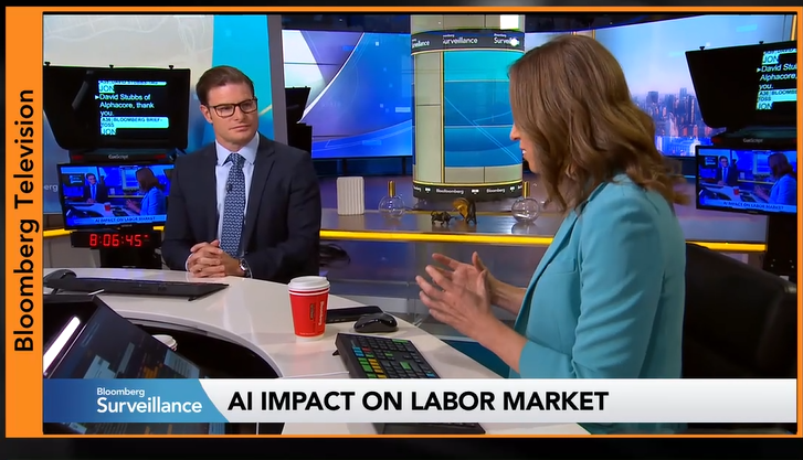 AlphaCore’s Dr. David Stubbs Featured on Bloomberg Surveillance