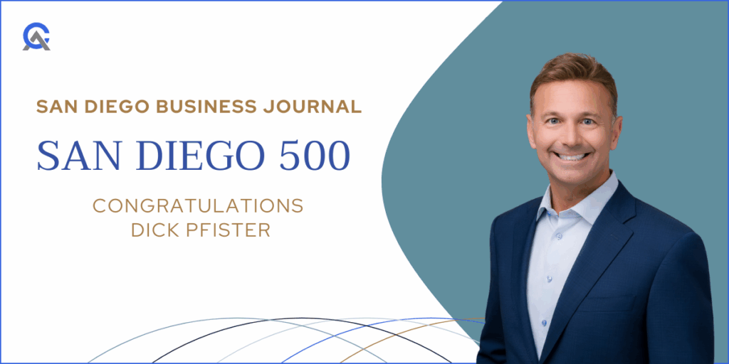 Recognizing a San Diego 500 Standout: Our CEO, Dick Pfister
